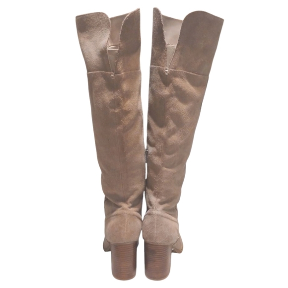 Steve Madden Tan Over The Knee Boots Women"s Tall Suede Boots Size 9.5 - Picture 7 of 14
